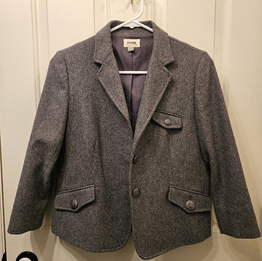 Fossil Wool Blazer